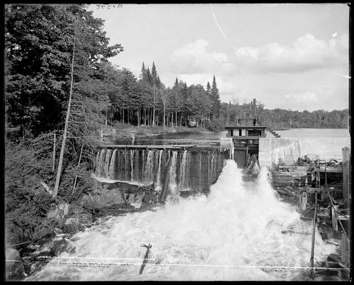 Old Forge Dam, Fulton Chain, Adirondack Mountains