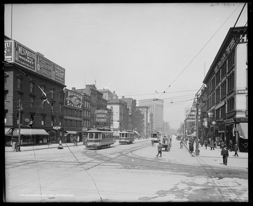Woodward Ave, Detroit, Mich.