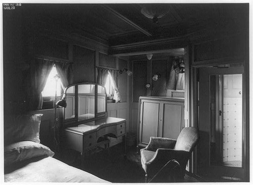 Sleeping quarters, Room B on the presidential yacht Mayflower