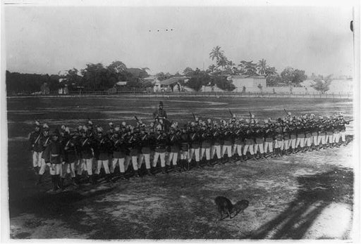 Salvador, cadets of the Escuela Polytecuia