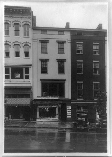 Benj. Franklin candies, Washington, D.C.