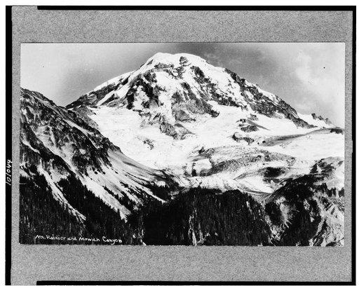 Mt. Rainier and Mowich Canyon