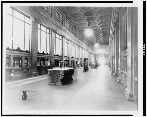 Public service area, U.S. Post Office, Washington, D.C.