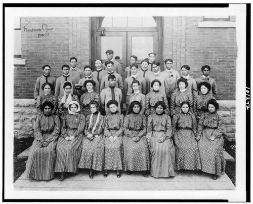 Flandreau Indian School, South Dakota, choir