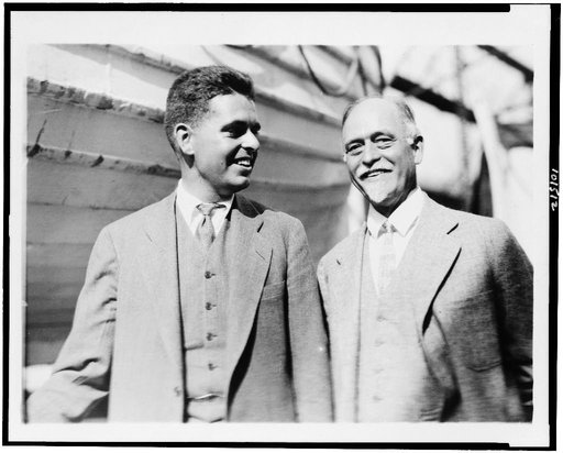 Prof. Irving Fisher of Yale, & son Irving