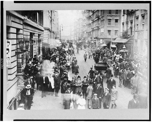 Jewish life--celebrating the Jewish New Year on the East Side of New York