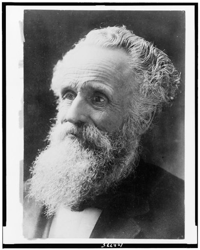 George W. Glover, Mary Baker Eddy's son, head-and-shoulders portrait, facing left