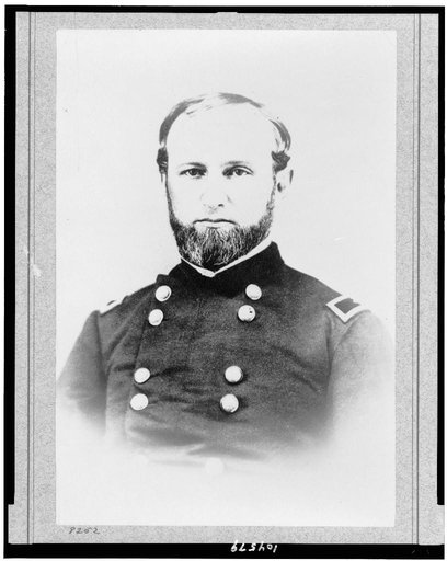 Brig. Gen. Isham N. Haynie, head-and-shoulders portrait, facing straight
