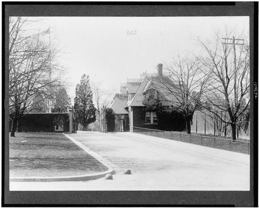 Building at entrance of St. Elizabeth's, Washington, D.C.