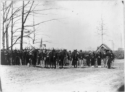 Group of provost guards at headquarters, Army of the Potomac