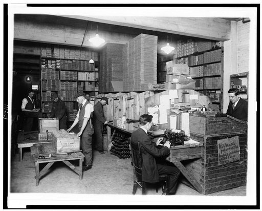 Employees working in Willard Battery Company, Washington, D.C.