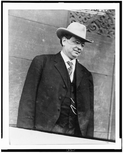Henry Drury Hatfield, half-length portrait, standing, facing right