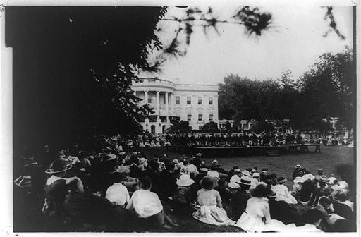 Marine Band concert on the White House grounds,July 16, 1921
