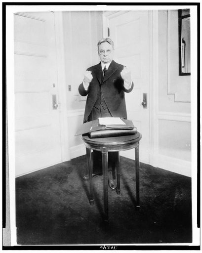 Hiram W. Johnson, in action