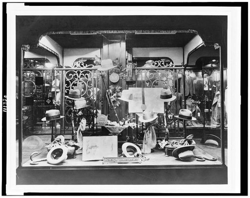 Raleigh Haberdasher show window, Washington, D.C.