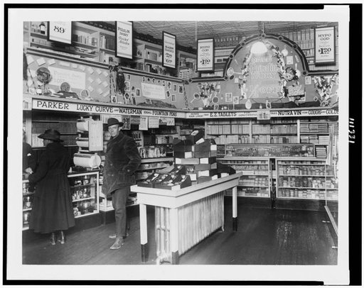 Interior of People's Drug Store, Washington, D.C.(?) area