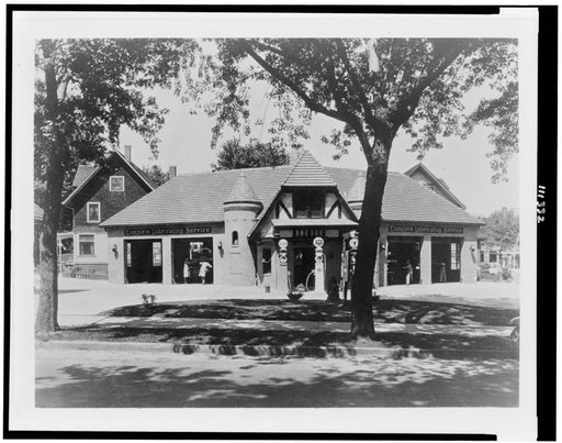 Service station, Washington, D.C.(?) area