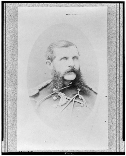 Bv't. Brig. General George Wheeler Schofield, head-and-shoulders portrait, facing right