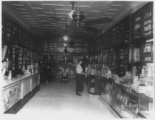 Interior view of a Peoples Drug Store, Washington, D.C.
