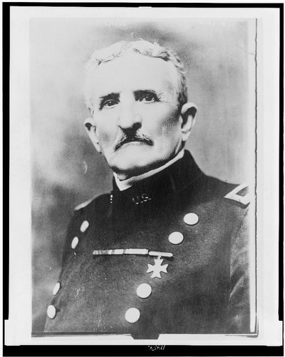 Gen. George F. Chase, head-and-shoulders portrait, in uniform, facing slightly left