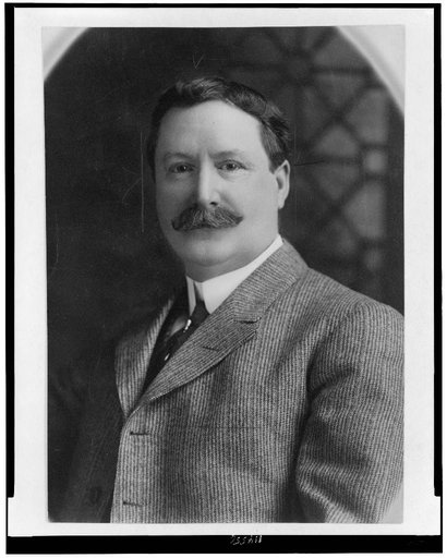 William J. Burns, head-and-shoulders portrait, facing slightly left