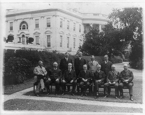 First full meeting of Coolidge cabinet