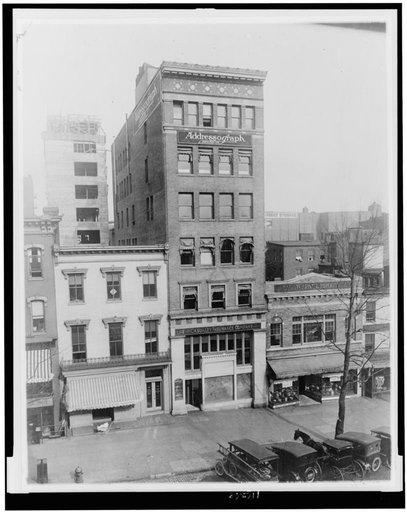 Stores and office buildings in the 500 block of Eleventh Street, N.W., Washington, D.C.