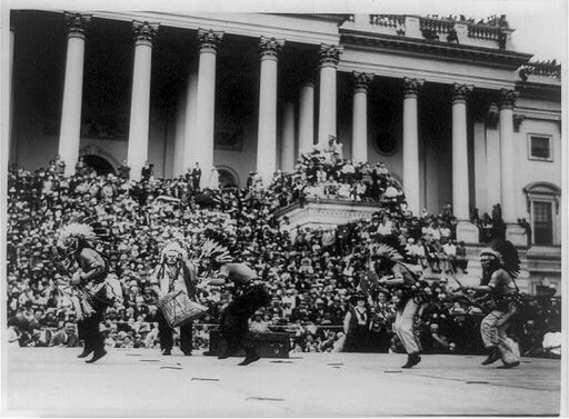 Hopi Indian "war" dance at the U.S. Capitol