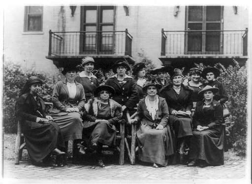 Delegates to the first International Congress of Working Women to be held in Washington