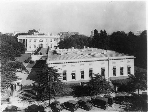 White House and Executive Offices from State, War and Navy Bldg.
