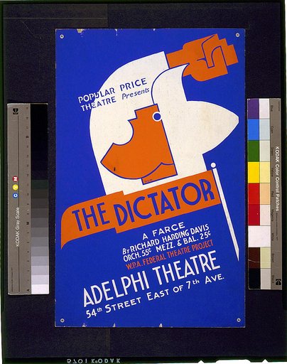 Popular Price Theatre presents "The dictator" A farce by Richard Harding Davis /