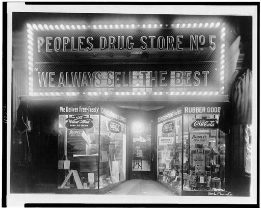 People's Drug Store at 8th & H Streets, N.E., Washington, D.C.