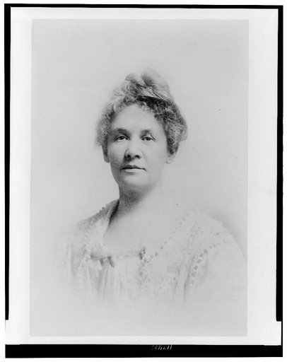 Alice Brown, head-and-shoulders portrait, facing front