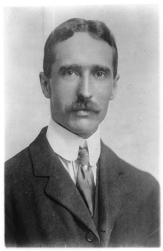 William Sloane Coffin, head-and-shoulders portrait, facing right