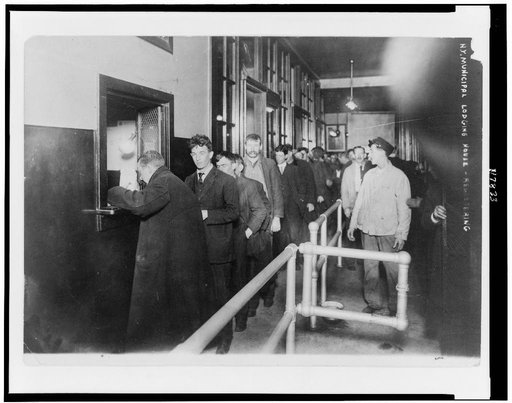 N.Y. Municipal Lodging House - registering