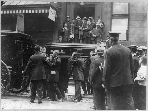 Funeral of Herman Rosenthal, a gambler