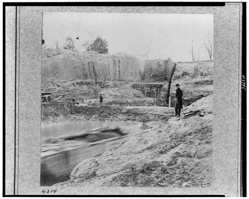 Dutch Gap Canal [...] November 1864, while Canal was being dug
