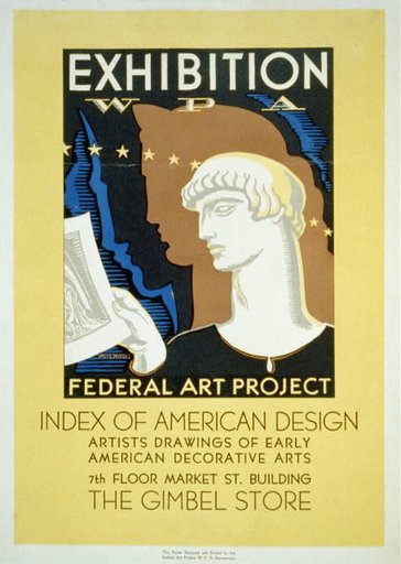 Exhibition WPA Federal Art Project Index of American Design /