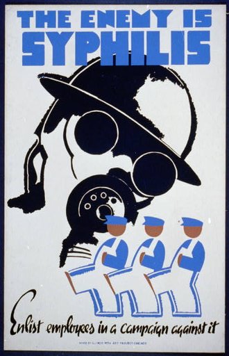 The enemy is syphilis Enlist employees in a campaign against it.