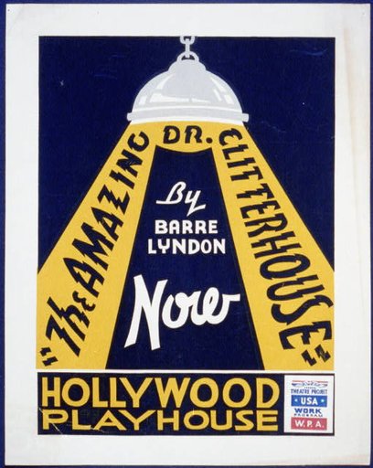 "The amazing Dr. Clitterhouse" by Barre Lyndon