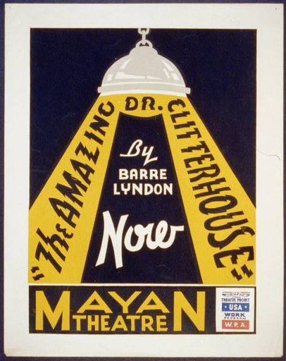 "The amazing Dr. Clitterhouse" by Barre Lyndon