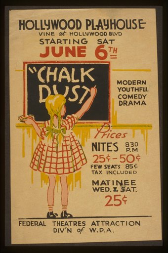 "Chalk dust" modern, youthful, comedy, drama.