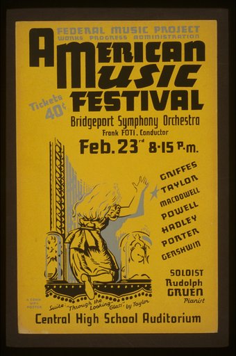 American music festival - Bridgeport Symphony Orchestra - Frank Foti, conductor