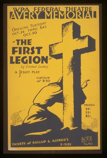 "The first legion" by Emmet Lavery a Jesuit play.