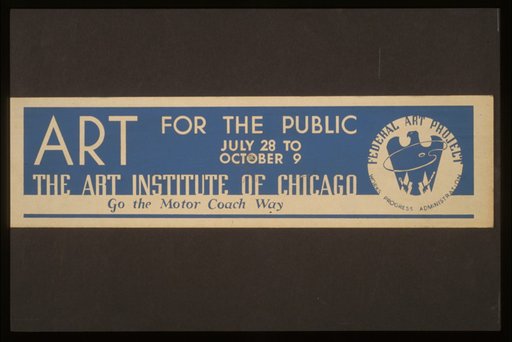 Art for the public The Art Institute of Chicago.