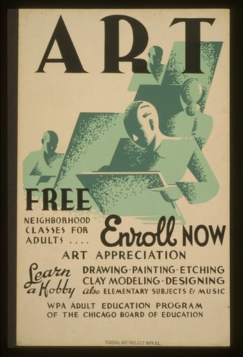 Art - Free neighborhood classes for adults ... enroll now