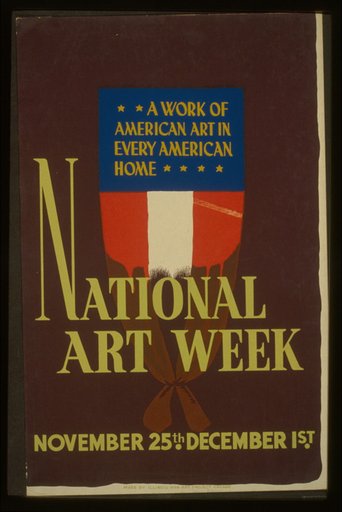 National art week, November 25th - December 1st A work of American art in every American home.