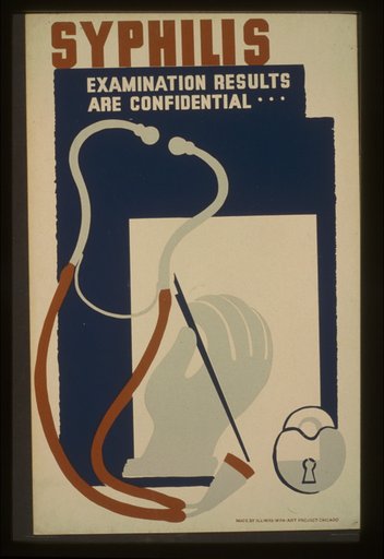 Syphilis--Examination results are confidential ...