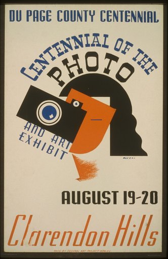 Du Page County Centennial--Centennial of the photo, and art exhibit--Clarendon Hills