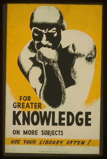 For greater knowledge on more subjects use your library often!
